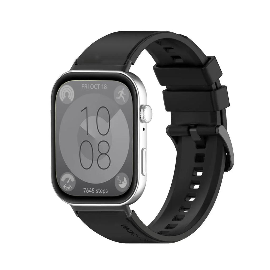 Soft Silicone Strap For Huawei Watch Fit 3 Sports Comfortable Bracelet Belt For Huawei Watch Fit 3 Correa Replaceable Wristband