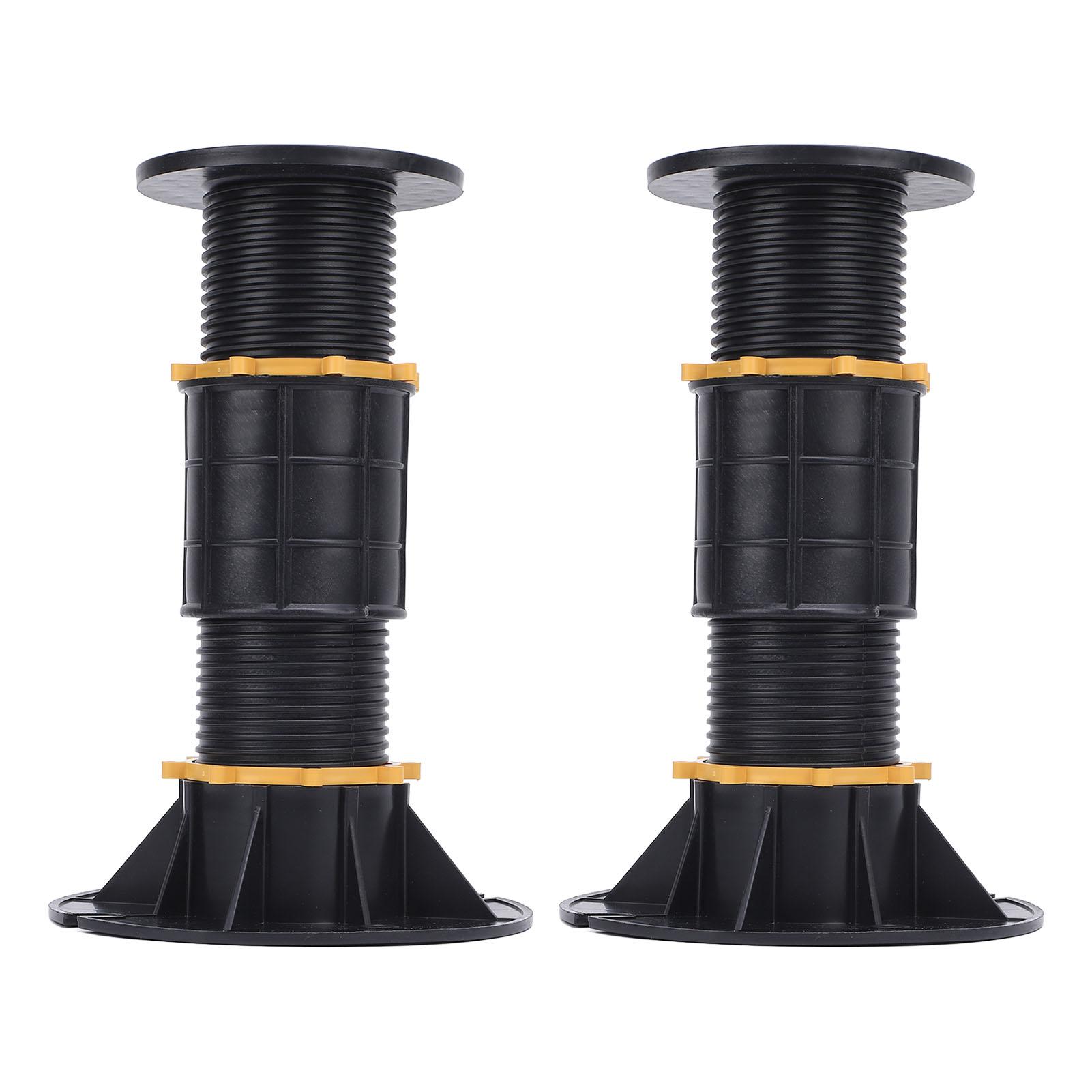 

2 шт. Ножка-опора для кровати PP Сверхпрочная Регулируемая высота Центральная опорная ножка от 8,66 дюйма до 14,17 дюйма