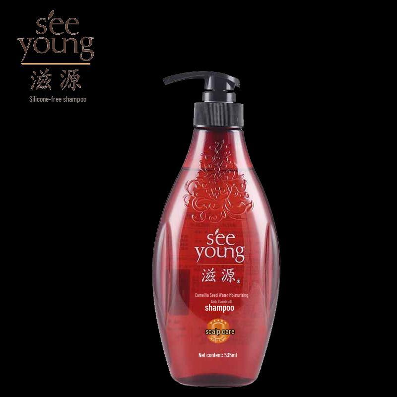 Ziyuan Tea Seed Anti-Dandruff Shampoo Value Pack