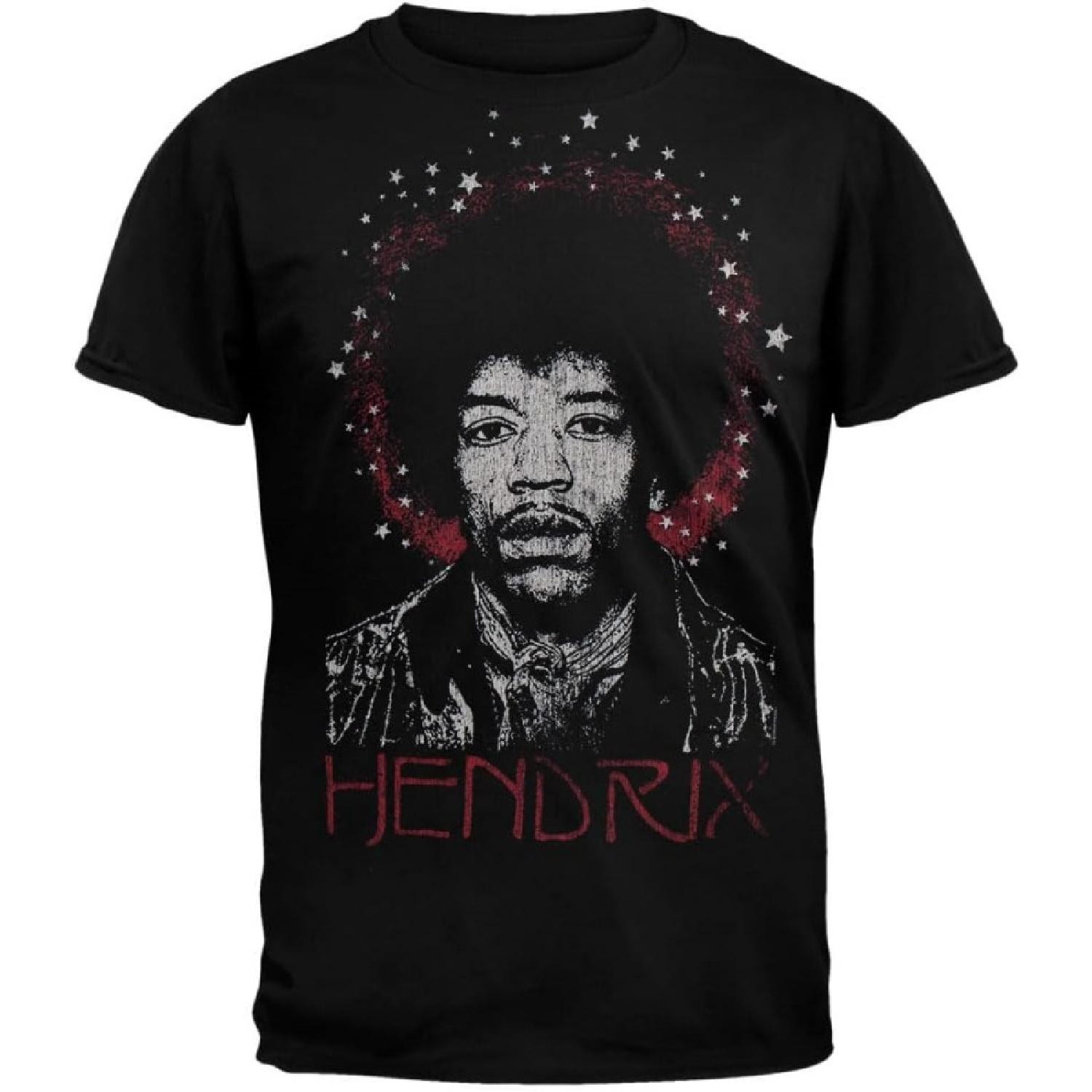 Jimi Hendrix - Stars Soft T-Shirt XXXXXL разноцветный