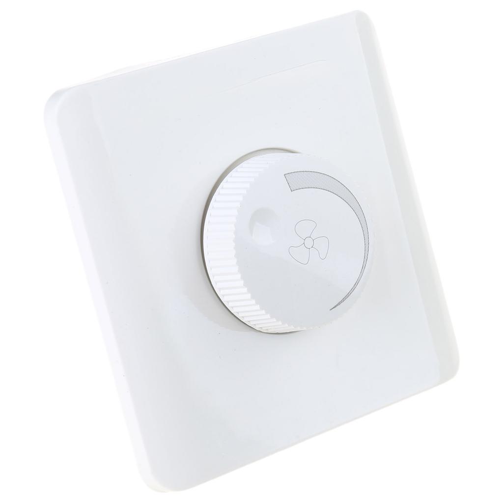 Ceiling Fan Speed Regulator Concealed Mount Stepless Adjustable Fan Speed Controller 86 Type Enjoy Easily Operate