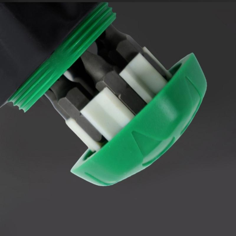 Multiuse Screwdriver Set With Steel Bits And Magnetic Tip For Efficient Use for Mechanical Automotive Maintenance