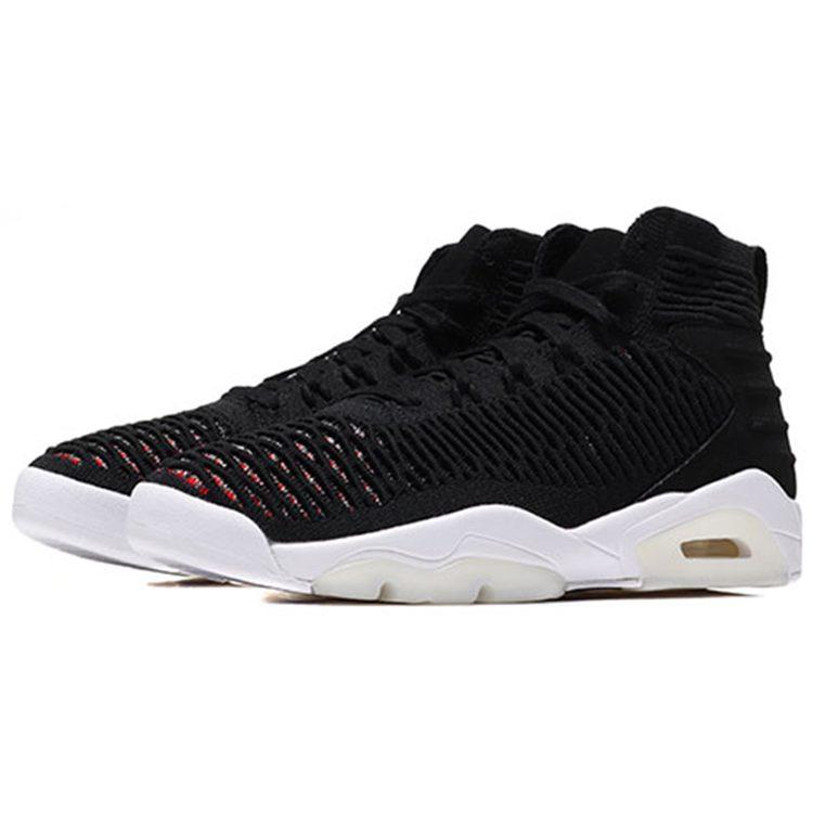 Jordan Flyknit Elevation 23 Black University Red AJ8207-023