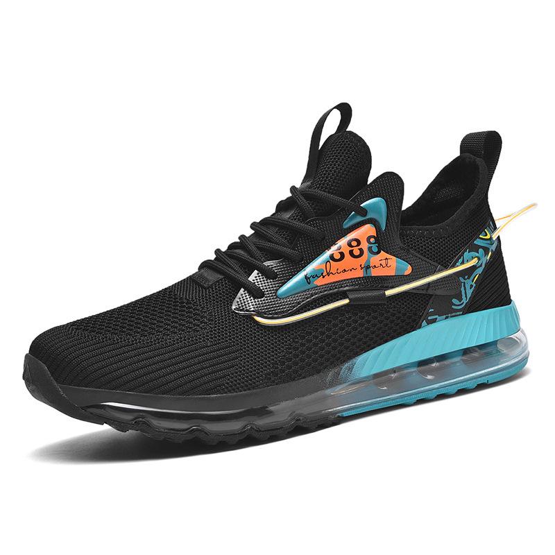Men'S Full Air Cushion Mesh Breathable Fashion Men Outdoor Sports Athletic Walking Sneakers 2022 Student For Men Large Size39-47