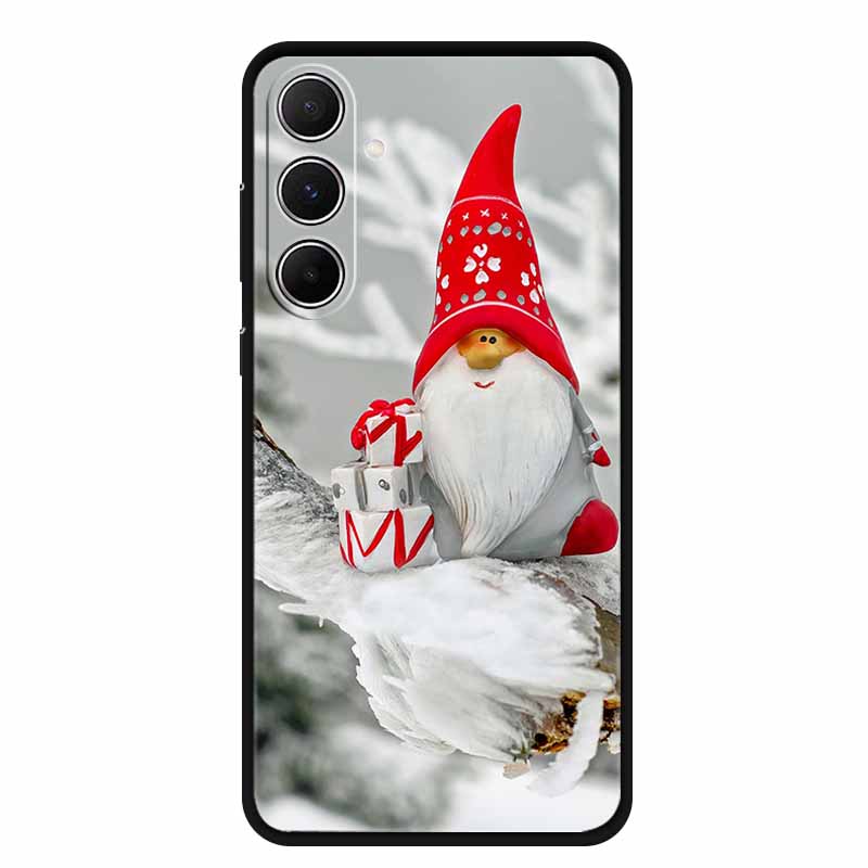 Christmas Phone Case For Samsung A17 5G 2025 Case Soft Black Silicone Bumper For GalaxyA17 17 5G TPU Coque Samsung Galaxy A17 5G
