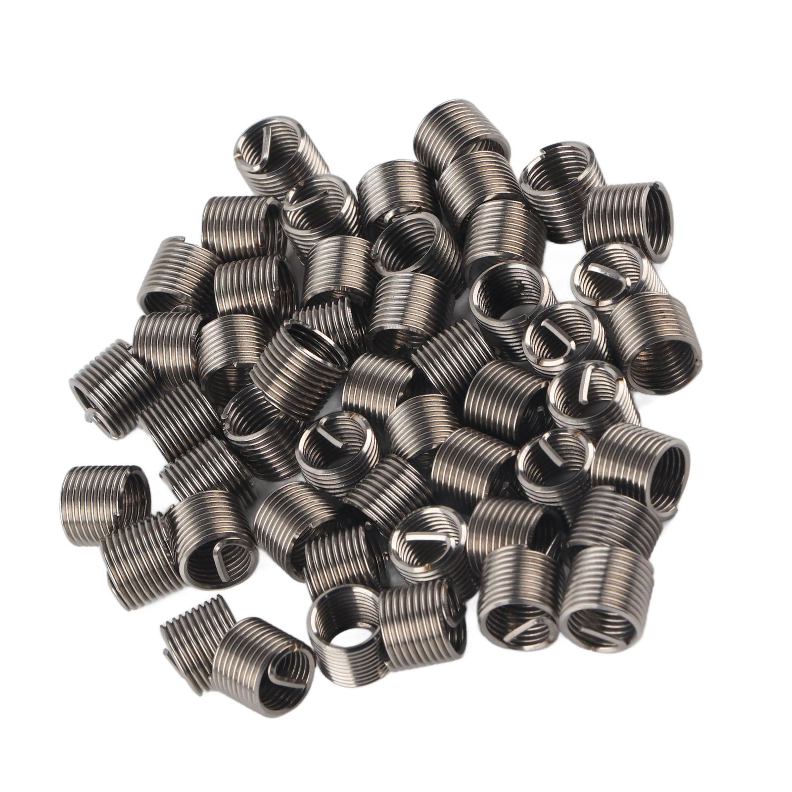 50 stuks Draadinzetstukken Man Vrouw Reducerende Moer Gereedschap Roestvrij Staal Bevestigingsmiddel M10x1.25
