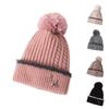 2023 New Winter Five-star Logo Wool Ball Thickened Warm Hat To Prevent Cold Winter Ear Protection Wool Knitted Hat