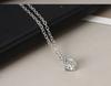 Fashion Love Rubik'S Cube Three-Dimensional Necklace, Versatile Rhinestone Small Square Short Collarbone Chain