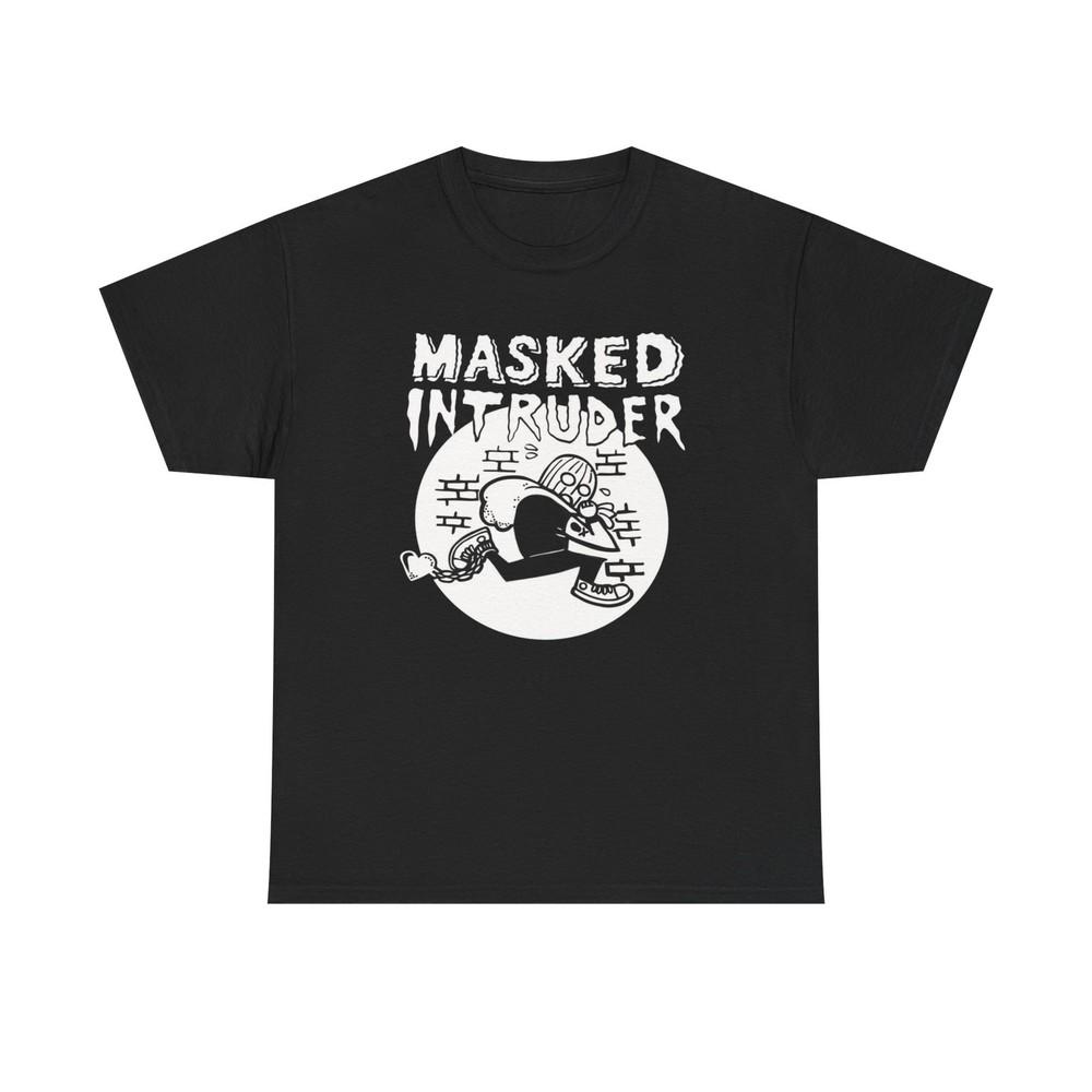 Masked Intruder Graphic T-Shirt Gift NEW Unisex Heavy Cotton Tee Unisex T-Shirt S