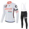Completo Traspirante a Manica Lunga Autunnale per Ciclismo 2026 Salopette da Ciclismo Uomo Autunno e Inverno Completo da Ciclismo per Bici da Strada Set Lungo Maglia da Ciclismo in Fibra di Poliestere