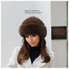 Autumn and Winter Plush Fisherman Hat with Frayed Edges, Suede Lining, Windproof and Cold Resistant, Strong Warmth Retention