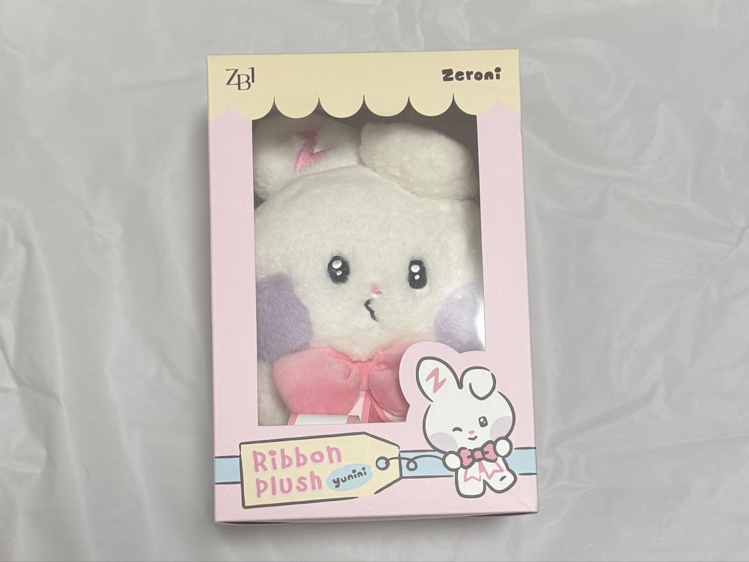 

[USED] ZB1 ZERONI Zebe One Zero Two Unini ribbon plush