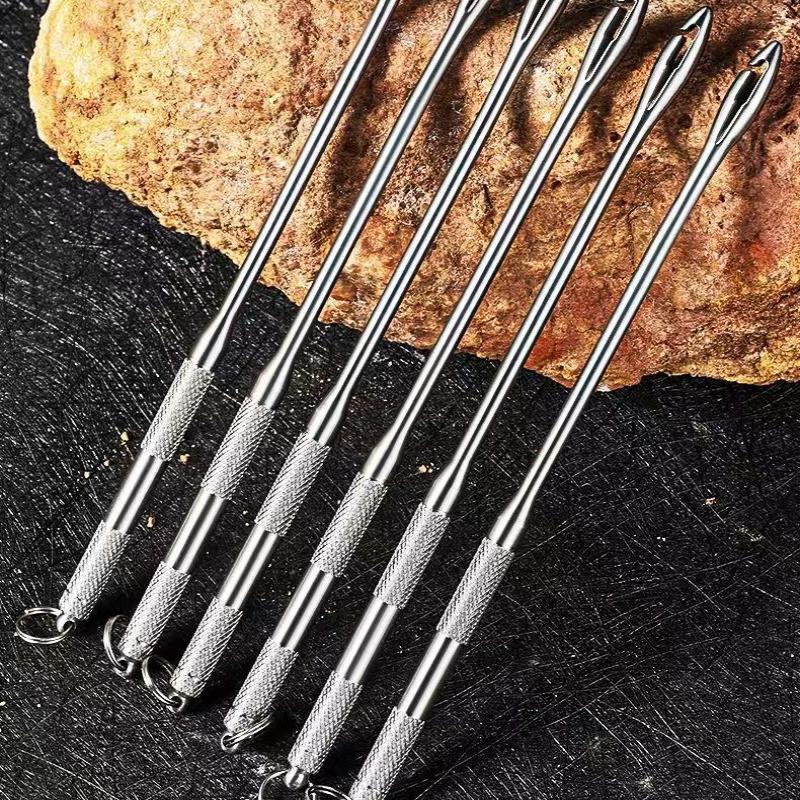 Stainless Steel Hook Remover Deep Throat Fishing Hook Remover Multi-Functional Hook Unloader