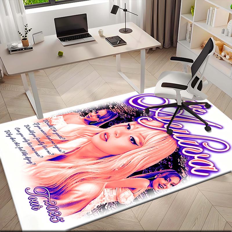 

1pc Ayliva exquisite poster art Carpet Rug for Living Room Bedroom Home Sofa Decoration,Kids play Non-slip Floor Mat 40x60cm( 15x23in )