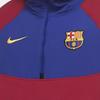 Nike FC Barcelona Mikina s kapucí a polovičním zipem Windrunner Pánské topy Červená Modrá CW2934-455