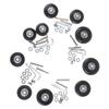 Od 40-54Mm Luggage Suitcase Replacement Wheels Repair Kit Axles Deluxe