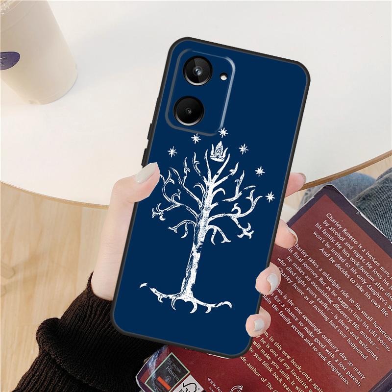 White Tree Of Gondor Case For Realme 14 12 10 11 13 Pro Plus GT 6 6T 5 GT7 Pro C61 C55 C51 C21Y C25S C67 C75 C53