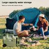 28L Camping Water Container Water Bucket No Leakage with Faucet&Wheel Camping Water Jug Camping Water Storage Carrier Water Tank