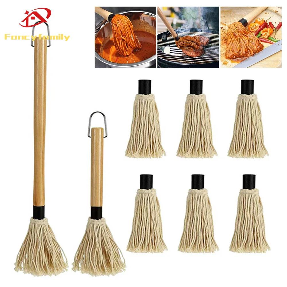 Fancyfamily Barbeque Marinade Sauce/Seasoning/Oil Brush Barbecue Restaurant Outdoor Camping Party Essential