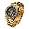 Watch Automatic DANIEL DOUGLAS Gold Black Mechanical Automatic Watch [Daniel & Douglas] DD8802DG-BK3 & Men's