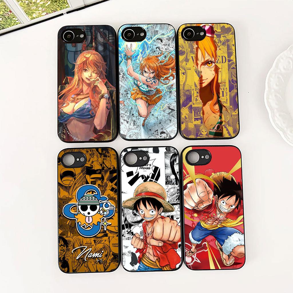 Cover for Samsung Galaxy S24 S25 S23 FE Ultra Plus S7 Edge S25+ S23+ A56 5G Casing Phone Case Wallpaper Nami One Piece Luffy