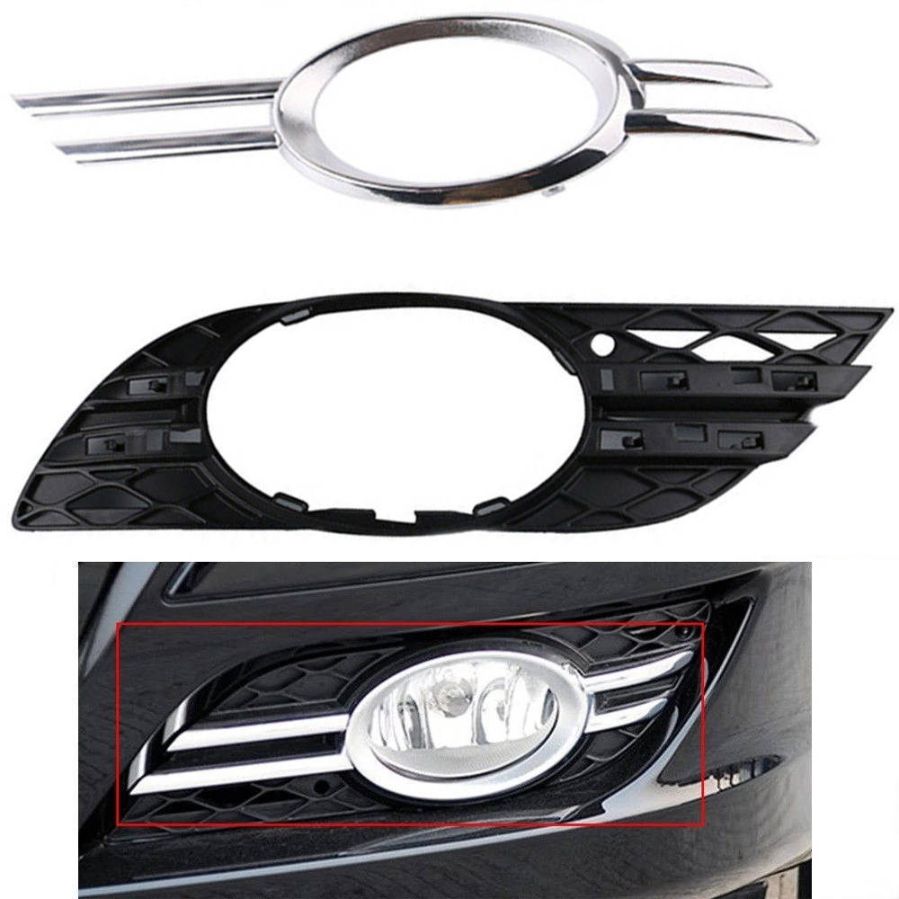 Front Fog Light Grill Bumper Cover For Benz E320 E350 E550 E63 AMG 2007 2008 2009 2118850922 2118851174 2118850822 2118851274