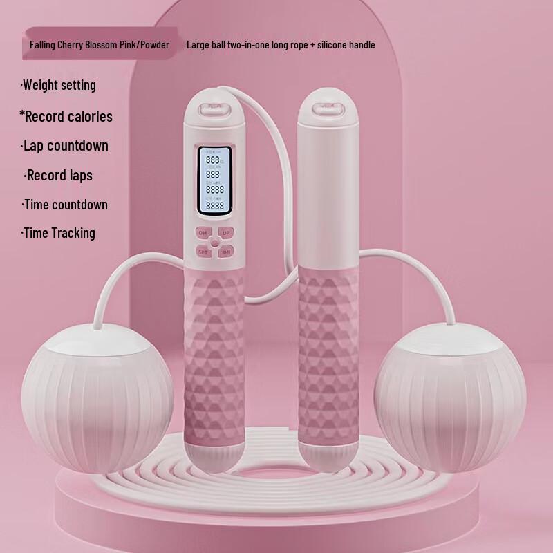 Smart Electronic Counting Weighted Jump Rope