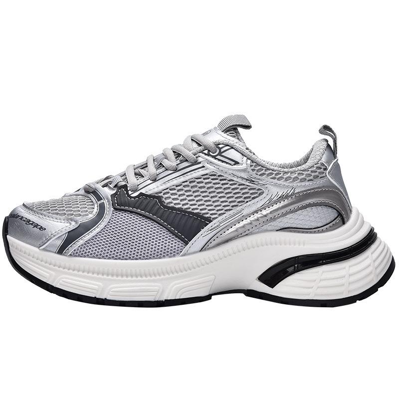 Spring new breathable dad shoes women's platform versatile sneakers 3805