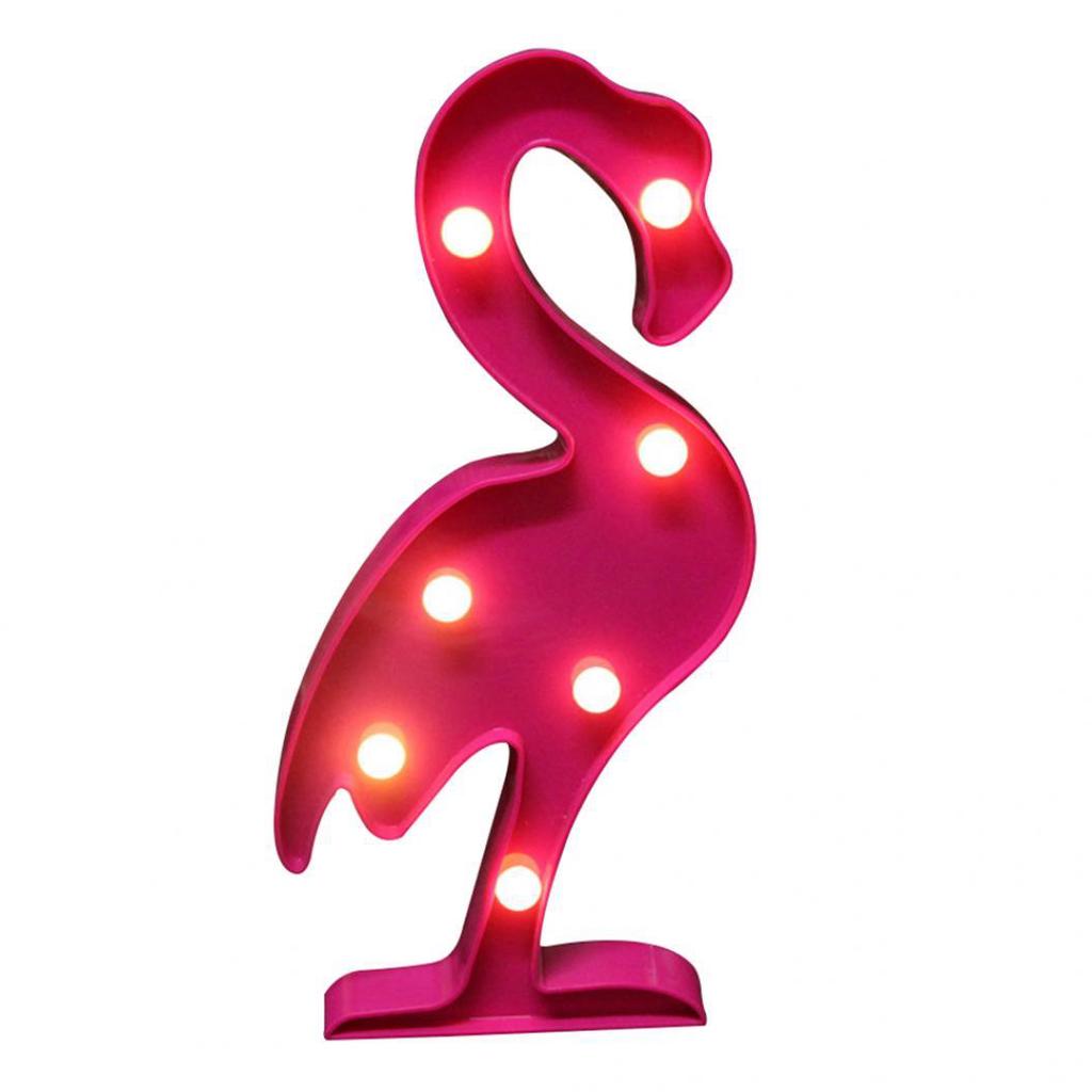 LED Flamingo Ananas Weihnachtsbaum Nachtlicht Tischlampe Weihnachten Party Dekor