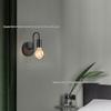 European Style Wrought Iron Wall Lamp - Creative Retro Design for Living Room, Bedroom & Bedside