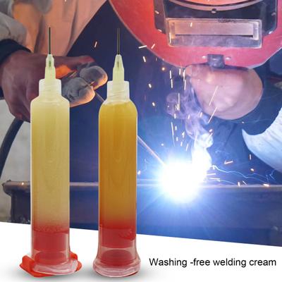 1 Set 10cc Syringe Solder Paste Environmental Low Residue No-clean Strong Stickiness Easy-soldering