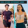 Magnetic Gym Water Bag with Phone Pockets Shoulder Strap Fitness Sports Water Bottle Sleeve Tumbler Carrier Holder Workout Essential