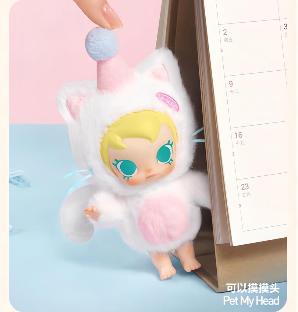 POP MART Baby Molly Pocket Friends Series – Soft Vinyl Blind Box (Single Box / Full Set of 6)