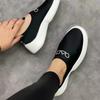 Fashion Neon Color Slip-On Shoes Women Summer Stretch Fabric Sneaker Sporty Flat Loafers Light Weight Comfortable Walking Tennis Female