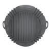 Fryer Silicone Liner Heat Resistant Elastic Washable Food Grade Reusable Fryer Basket for Cooking