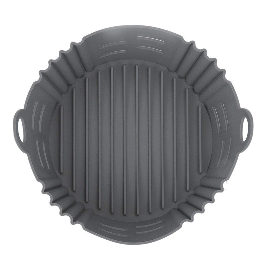 Fryer Silicone Liner Heat Resistant Elastic Washable Food Grade Reusable Fryer Basket for Cooking