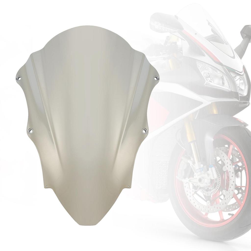 Fit for Aprilia RSV4 2015-2018 ABS Windshield Windscreens & Wind Deflectors Black/clear