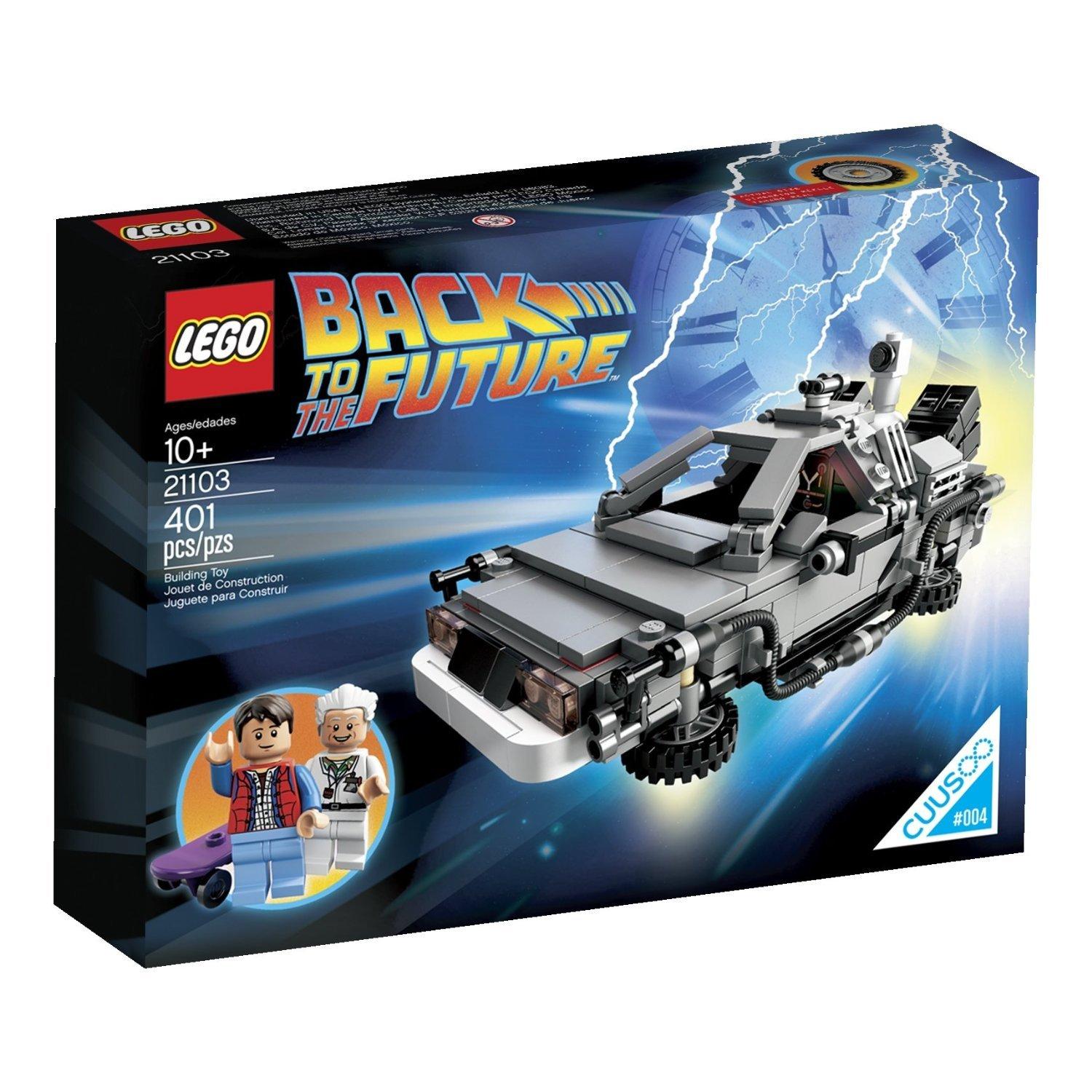 

LEGO 21103 The DeLorean Time Machine Building Set Back to the Future DeLorean Time Machine Set [Item]
