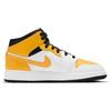 Jordan AJ1 Mid Youth White University Gold Black 554725-170
