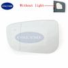 Car Wide Angle Heated Mirror Glass With Blind Spot Warning for BMW Series 3  G20 G21 / 5 G30 G31 / 6 G32 / 7 G11 G12 2015 -