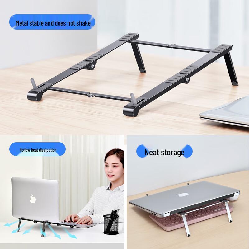 Oatsbasf Magic Wand Foldable Metal Stand for Tablets, Laptops & Phones