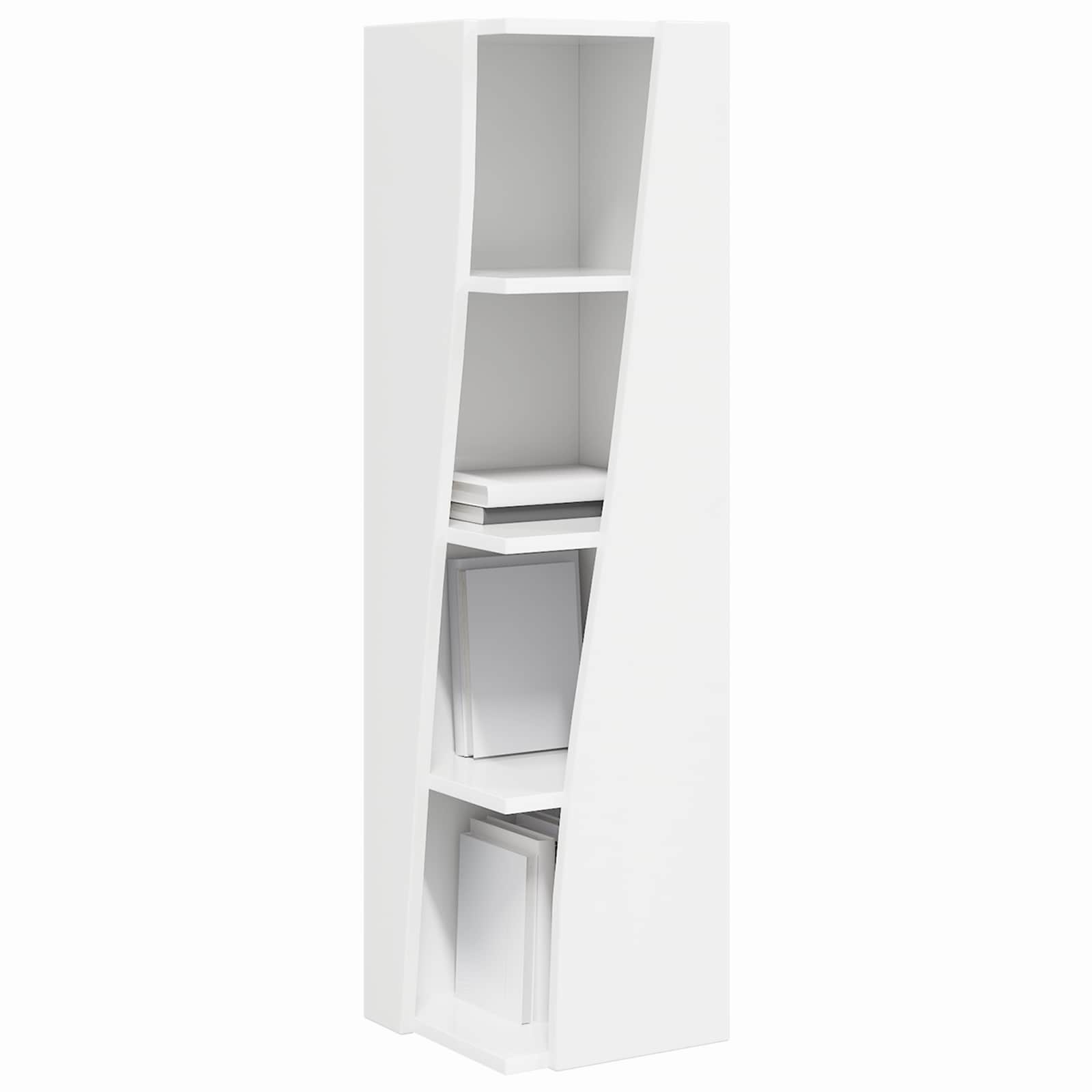 Eckregal 27,5 x 27 x 102 cm Holzwerkstoff