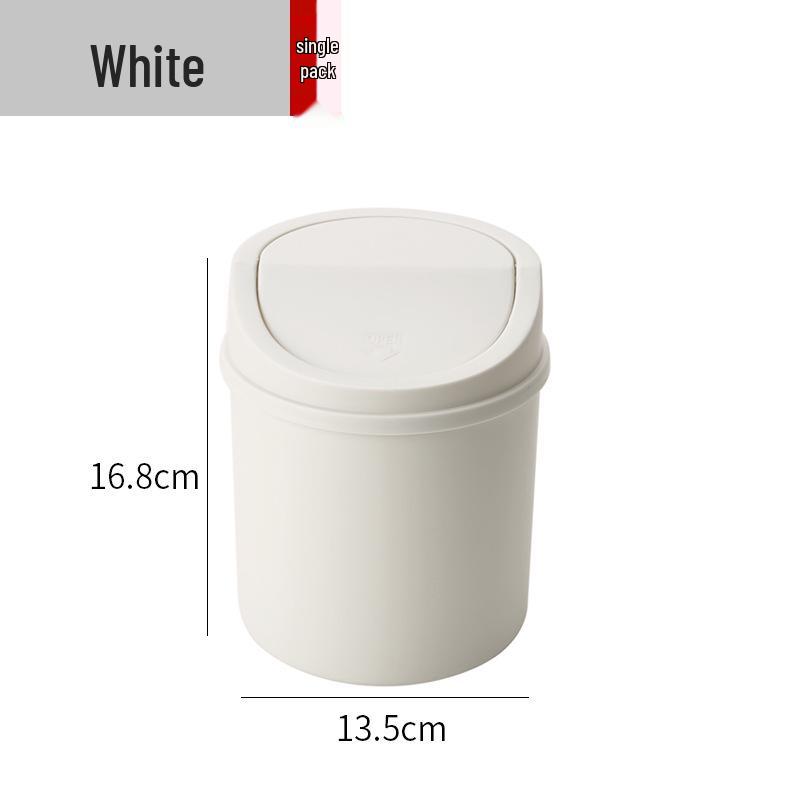 Mini Desktop Trash Can for Dorm or Bedside - Cute and Compact