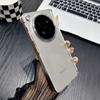 For Oppo Find N6 Case High Definition Transparent Dual Hinges Protection Magnetic Suction Wireless Charging Cover