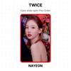 TWICE Eyes wide open Pre-Order Official Photocard
