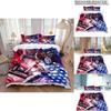 Cody Rhodes Bedding Set With Reactive Printing And Brushed Fabric For Modern Bedroom Decor