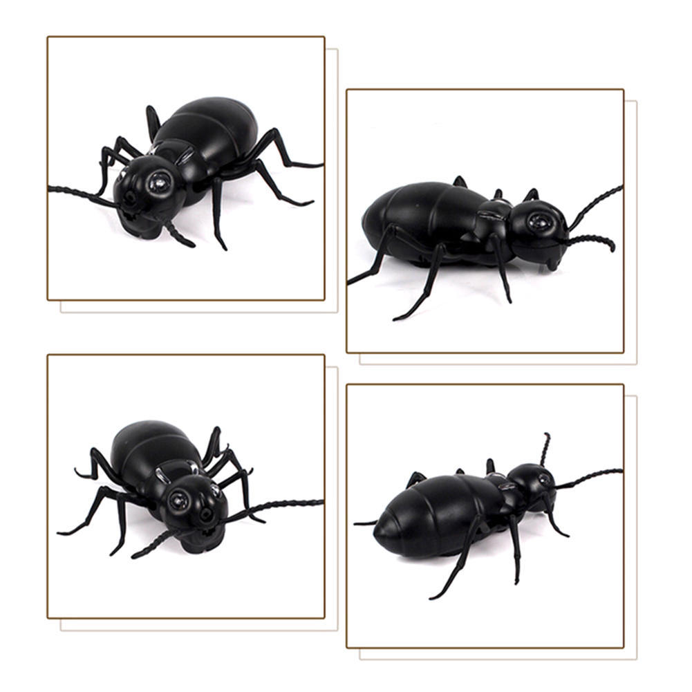 Infrarot RC Fernbedienung Schwarze Ameise Tier Trick Furchterregendes Unfug Spielzeug