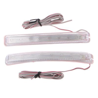 2 pezzi universale morbido ambra 9 smd12v led indicatore specchietto retrovisore per auto