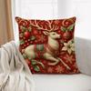 Christmas Pillow Covers 17.72Inch Fall Pillowcase Decoration 4 Pieces Pillowcase Christmas For Home Indoor Outdoor Bedroom Couch