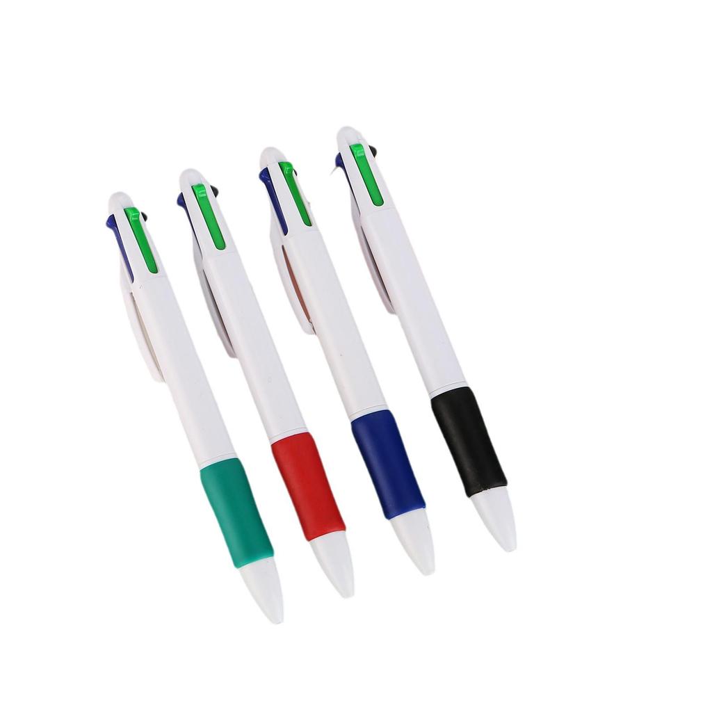 Minimalist Multi-Functional 4-Color Ballpoint Pen - Business Office Stationery